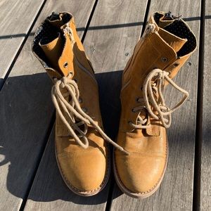 Free People Portland Lace-Up Boots